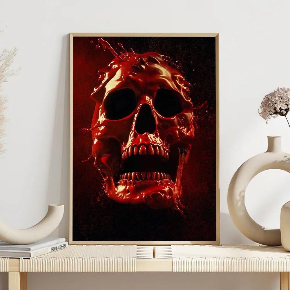 Movie Final Destination Bloodlines Poster Self Adhesive Painting Living Room Office Decoration Bedroom Home Wall