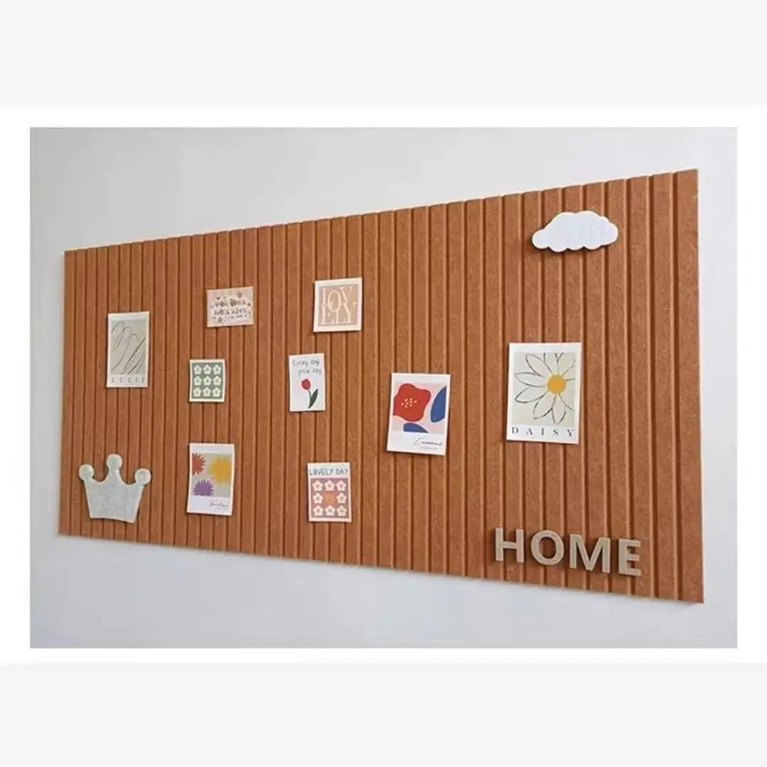Thickened Decorative Felt Cork Board DIY Wall Stickers Office Kindergarten School Living Room Background Photos Message