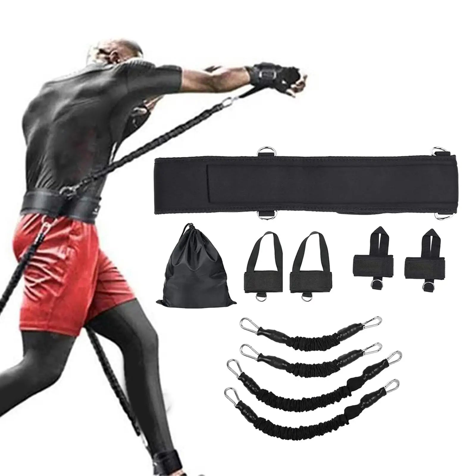 boxing-resistance-bands-exercise-bands-adjustable-waist-strap-trainer-workout-band-for-agility-resistance-training-mma