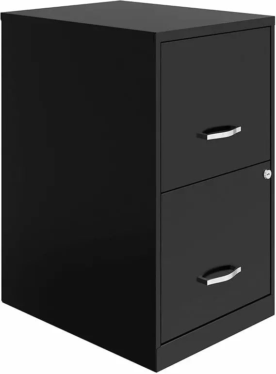 14341 18 Deep 2-Drawer File Cabinet Black - United States / Black