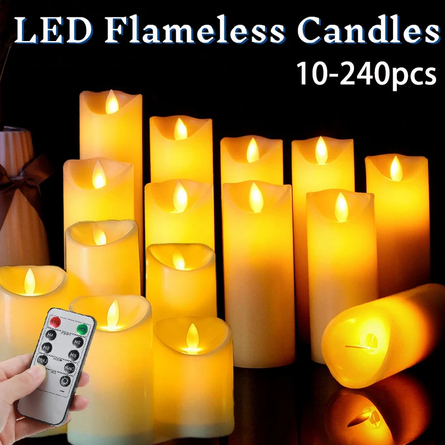 10-240pcs-led-flickering-candles-wedding-flameless-candle-battery-operated-candles-with-remote-control-flickering-candles