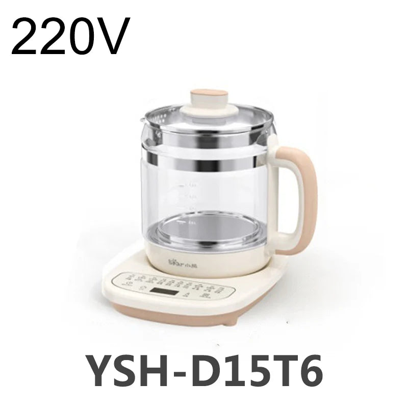 2025 New Health Pot Household Multi functional Electric Water Pot Boiling Water Flower Tea Pot Office Tea Cooking Small