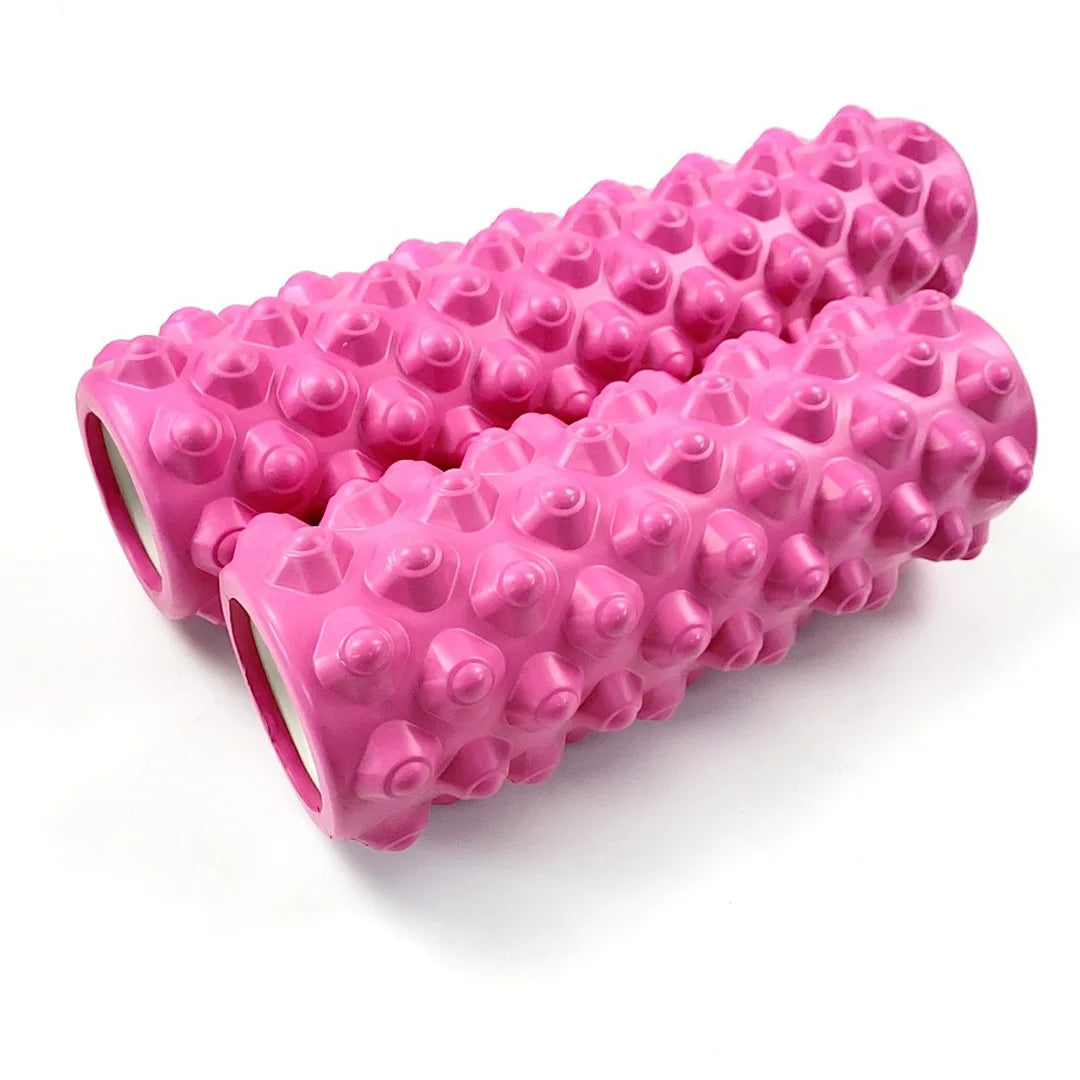 EVA Foam Roller with Texture - Hollow Design for Muscle Recovery & Yoga - Foam Roller