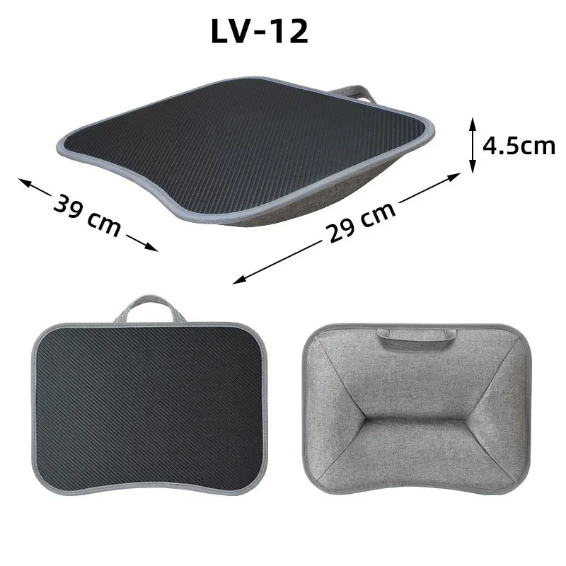 Laptop Stand Desk Pillow for Laptop with Cushion Lap Desk with Pillow Cushion Writing Padded Tray with Handle