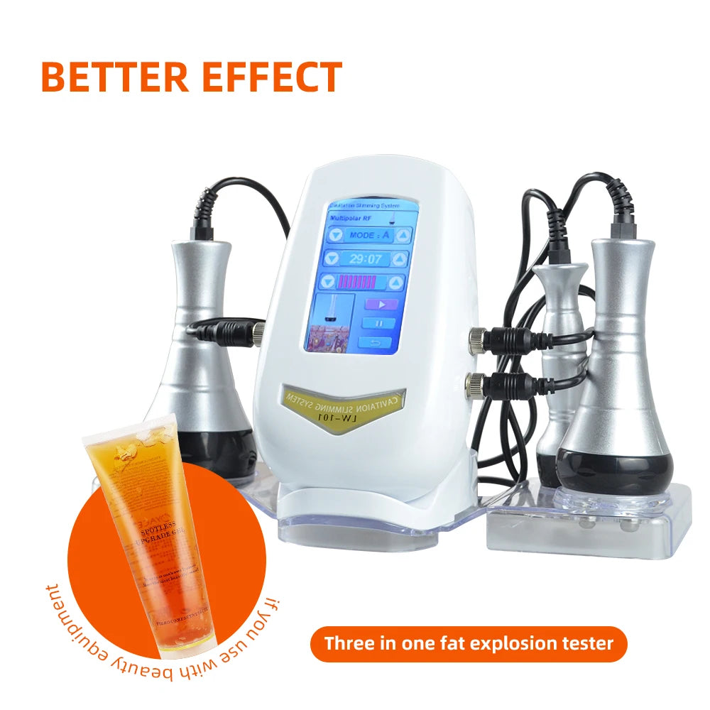 3/4-in-1 40K Body Slimming Massager Cavitation Machine Multi-Functional Device Face Body Tightening Lifting Beauty Salon