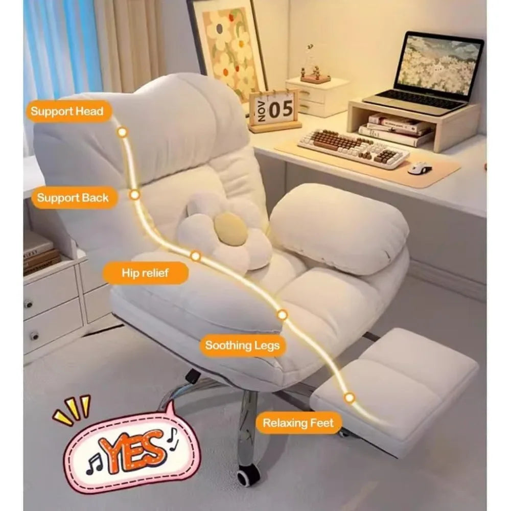 Gaming Chairs Comfortable Office Desk Chairs Armchair for Bedroom Recliner Chair Home Office Desk Chairs Game Computer