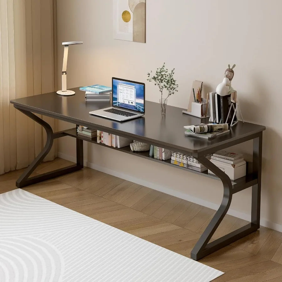 extra-long-desk-with-bookshelf-for-home-and-office-63-double-long-writing-table-ideal-for-2person-workstation-modern-study-work