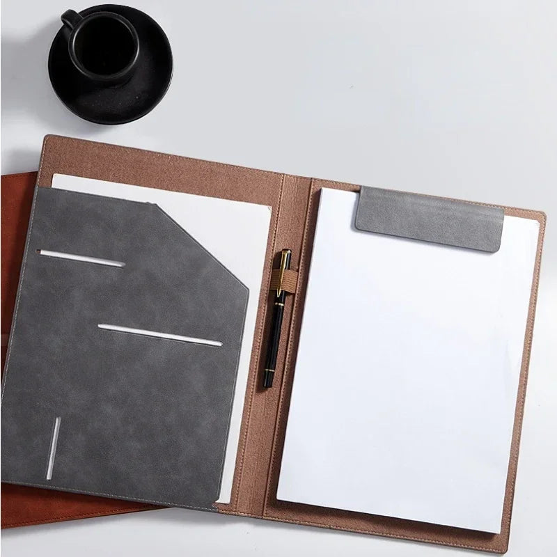 a4-folder-file-storage-office-ticket-storage-business-leather-official-documents-sales-manager-folder-contract-sign-contractbook