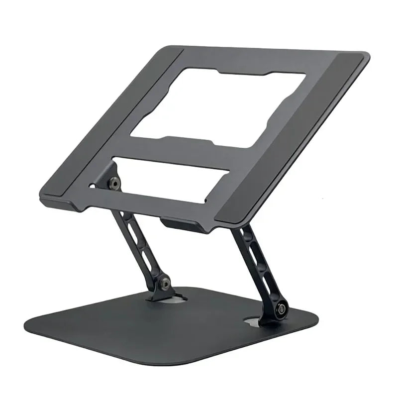 360° Rotatable Laptop Holder Aluminum Alloy Anti Slip Breathable Desktop Flat Stand For iPad Galaxy Tab Macbook Book