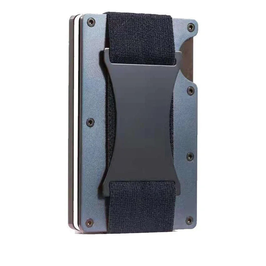 Rfid Business Card Holder Carbon Fiber Card Holder Wallets Men Women Slim Thin Mini Card Case Purse Male Multi Card