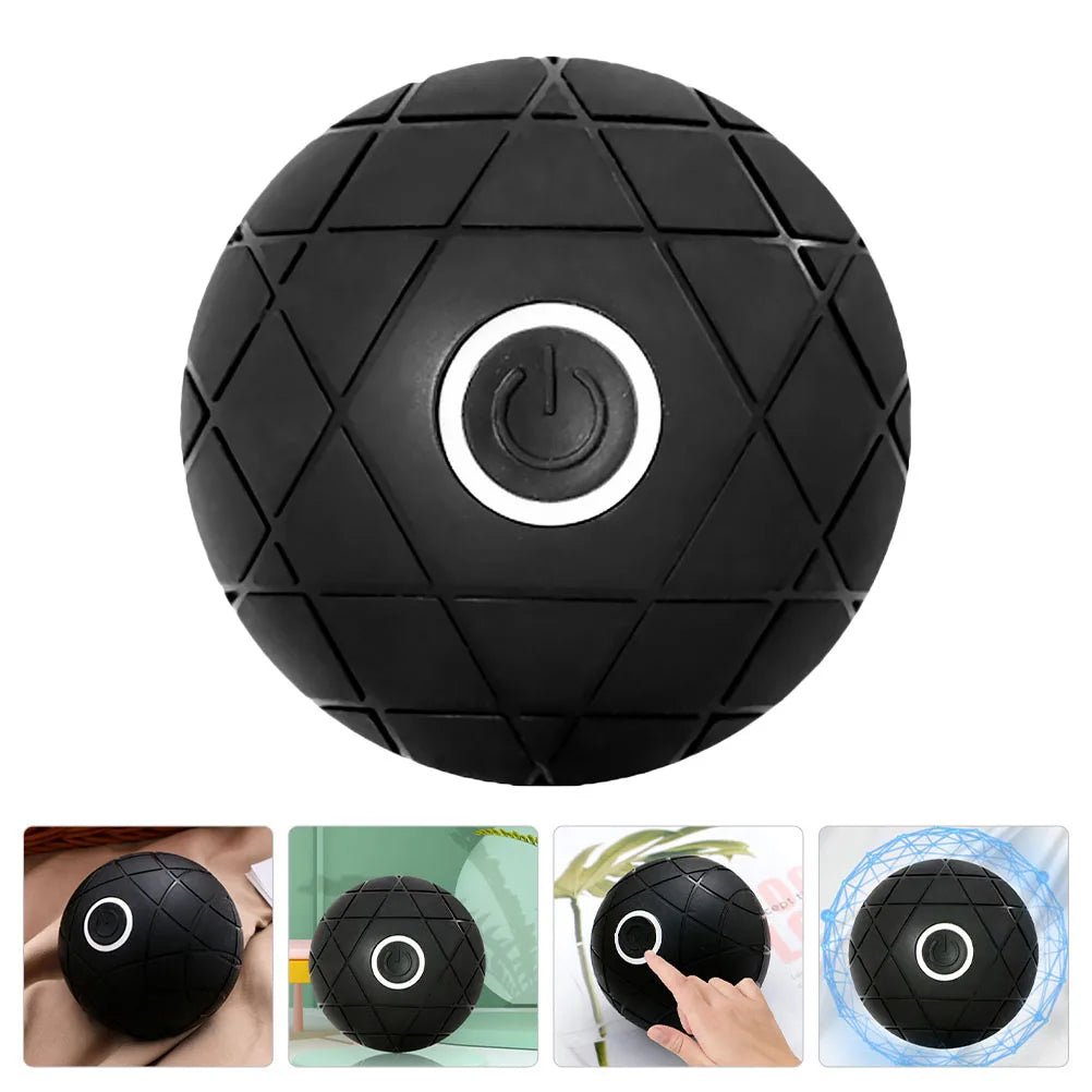 Rechargeable Massage Ball Vibrating Yoga Ball for Muscle Tension Relief Back Hip Leg Pain Plantar Fasciitis Physical