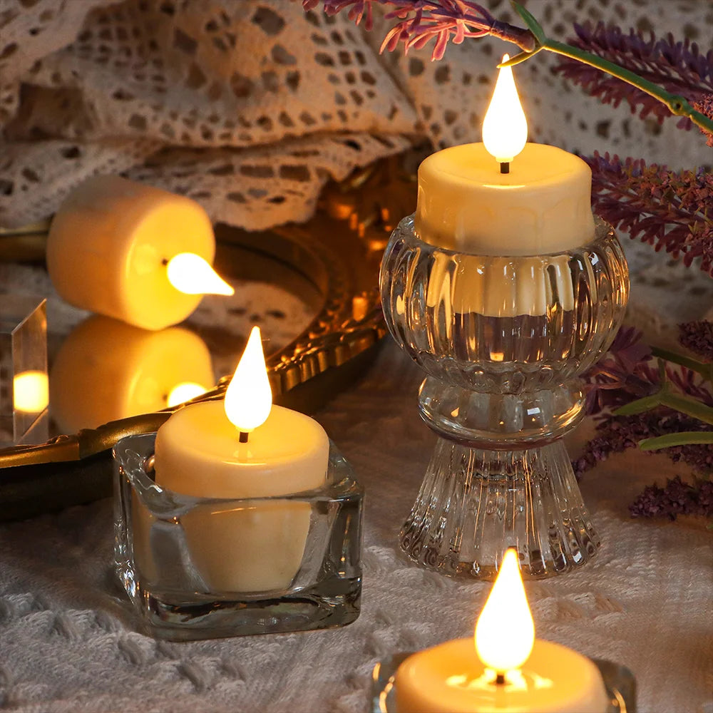 Rechargeable Candle Lamp With Remote Control LED Candles For Room Decor Birthday Home Decor Festival Decoration