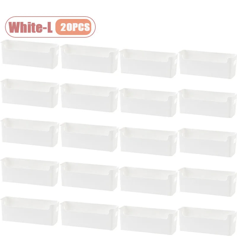 Flexible Storage Box for Data Cables Office Supplies Wall Mount Desktop Placement Office Bedroom Organization