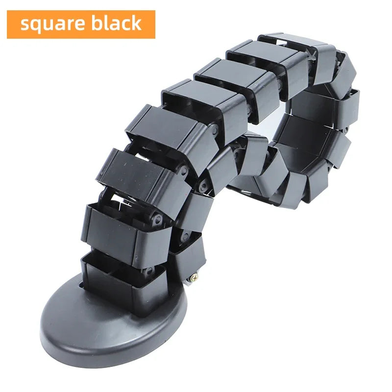 1300mm Flexible Cable Organizer Storage Office desk serpentine threading tube tv wire Cord Protector Management Tidy