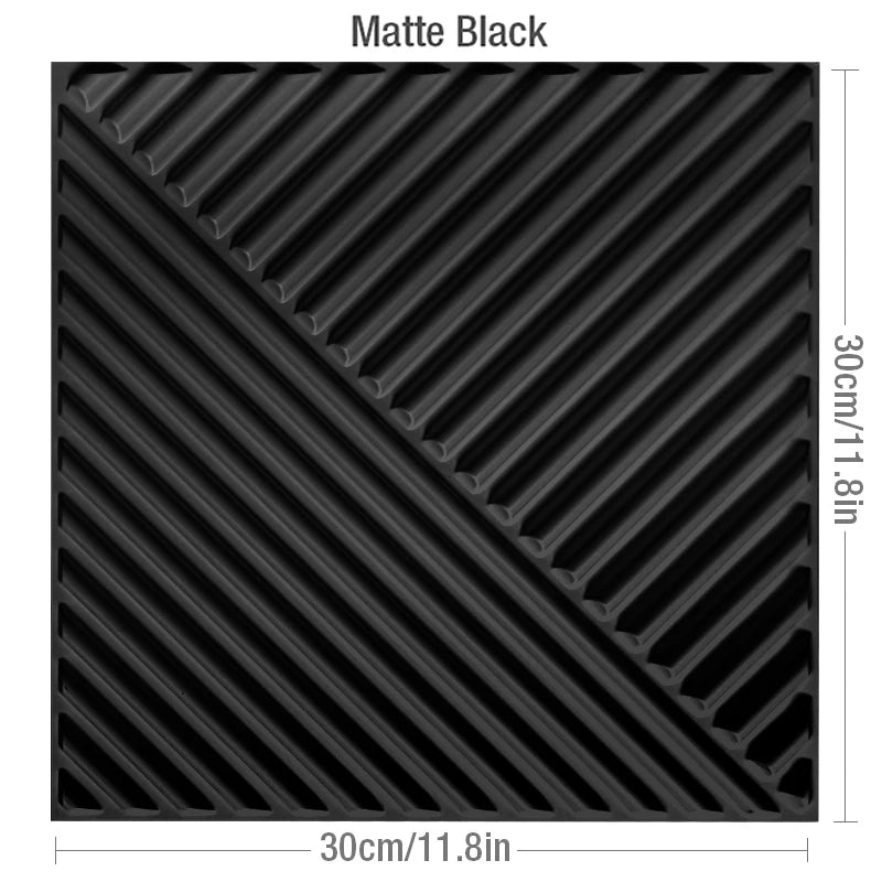 30x30cm DIY 3D wall panel stereo dimension non-self-adhesive indoor wall decor suitable living room hall bedroom hotel