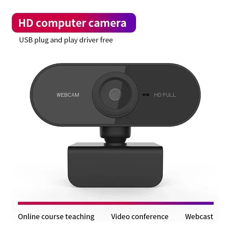 Full HD 1080P Computer Webcam With Microphone For Video Conferencing Network Camera Voice Call Conference Streaming
