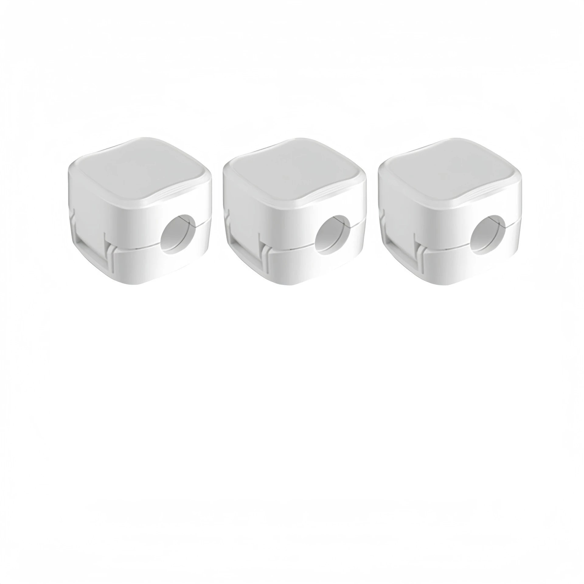 Adjustable Magnetic Cable Clips white Fixed Cabl Cord Holder Portable Cabling Smooth Management Wire Keeper Organizer