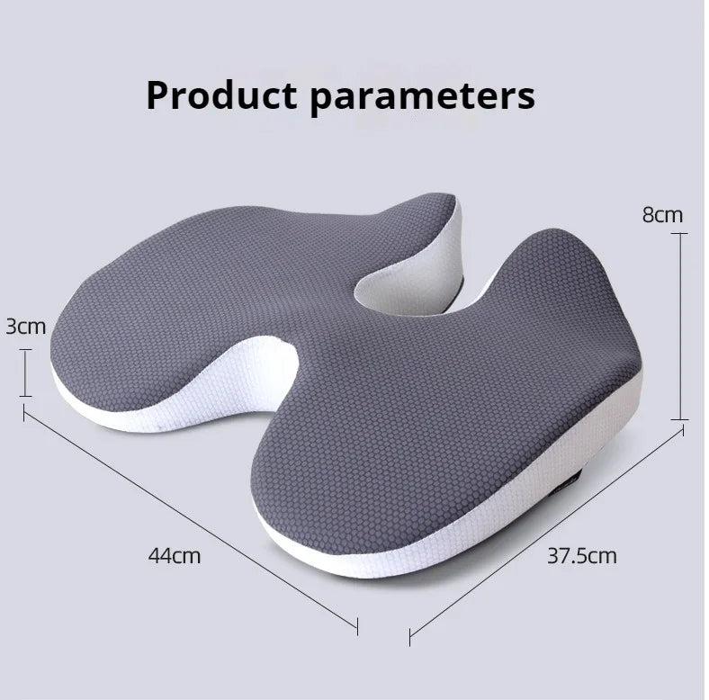 New Cushion Non Slip Orthopedic Memory Foam Prostate Cushion for Tailbone Sciaticaback Pain Relief Comfort Chair Car