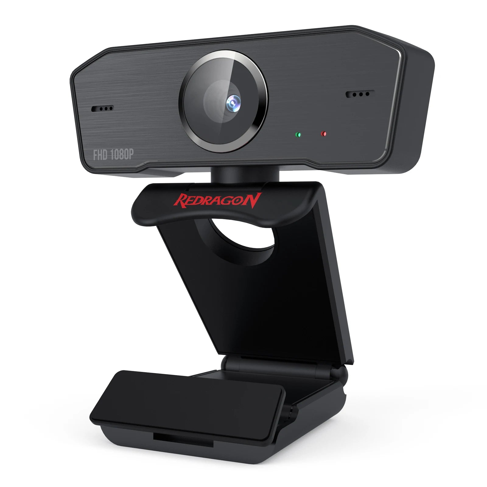 Redragon GW800 1080P PC Webcam with Built-in Dual Microphone 360° Rotation - 2.0 USB Computer Web Camera- 30 FPS