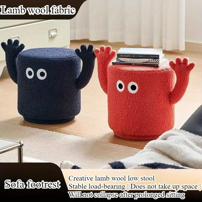 hand-stool-soft-pack-low-stool-lamb-cashmere-creative-design-low-stool-home-porch-shoe-changing-stool-footstool
