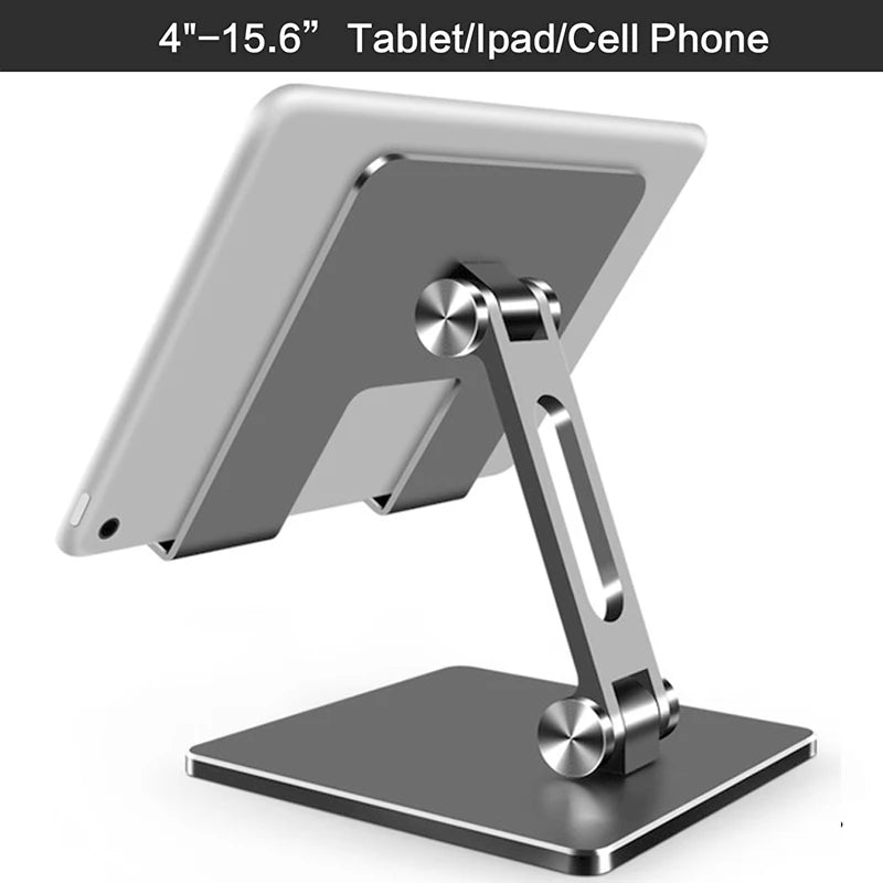 Metal Desk Mobile Phone Holder Stand For iPhone iPad Xiaomi Adjustable Desktop Tablet Holder Universal Table Cell Phone