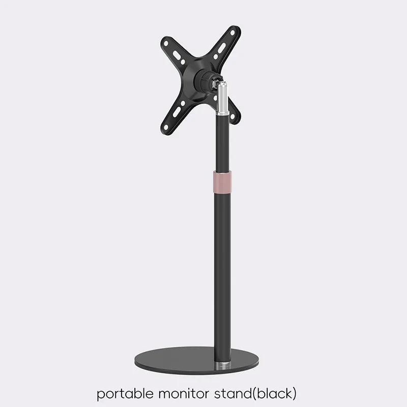 Artpowers VESA Monitor Desk Mount Single Monitor Stands Freestanding fits 13’’ to 18’’ Computer Screen with Height