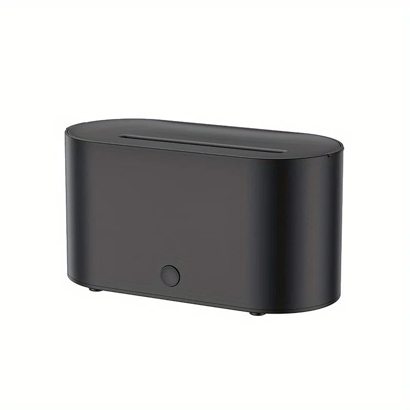 1PC USB Powered Mini Air Humidifier with Colorful Flame Lights Aroma Diffuser Perfect Essential Oil Diffuser for Home