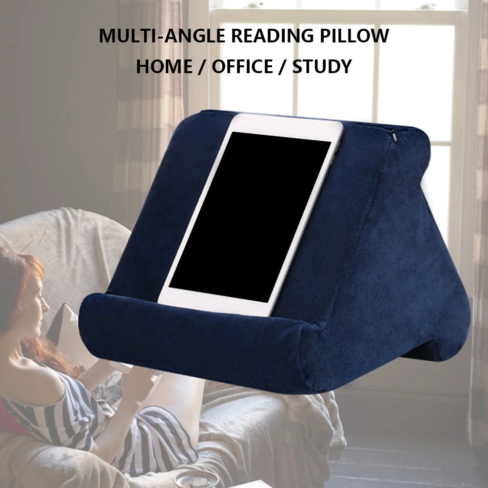 Pillow Tablet Phone Stand Compatible with All Tablets Tablet Holder Tablet Support for Phones and iPad Kindle E-Reader