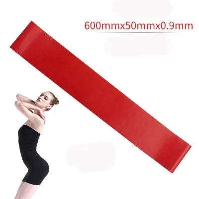 1/5/10/15pcs Fitness Resistance Band Yoga Elastic Band Stretching Band Butt Lifting Back Opening Leg Exercising Tool