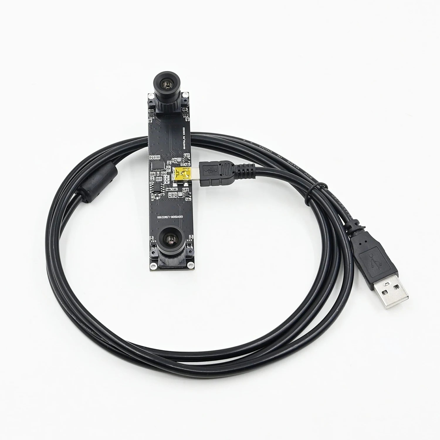 USB Camera Module Dual Lens 720P,Synchronization Same Frame,2560x720 30fps,Fixed Focus Webcam 2MP,For 3D Modeling VR