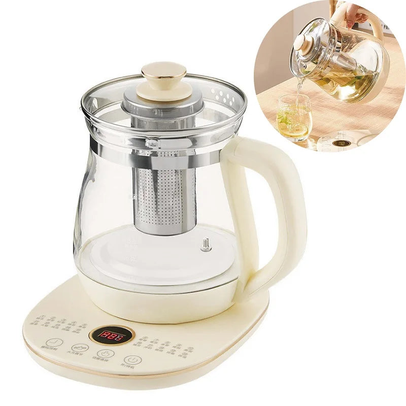 1.8L Health Kettle Office Automatic Glass Tea Maker Home Multi-function Electric Kettle Smart Baby Thermostatic Milk