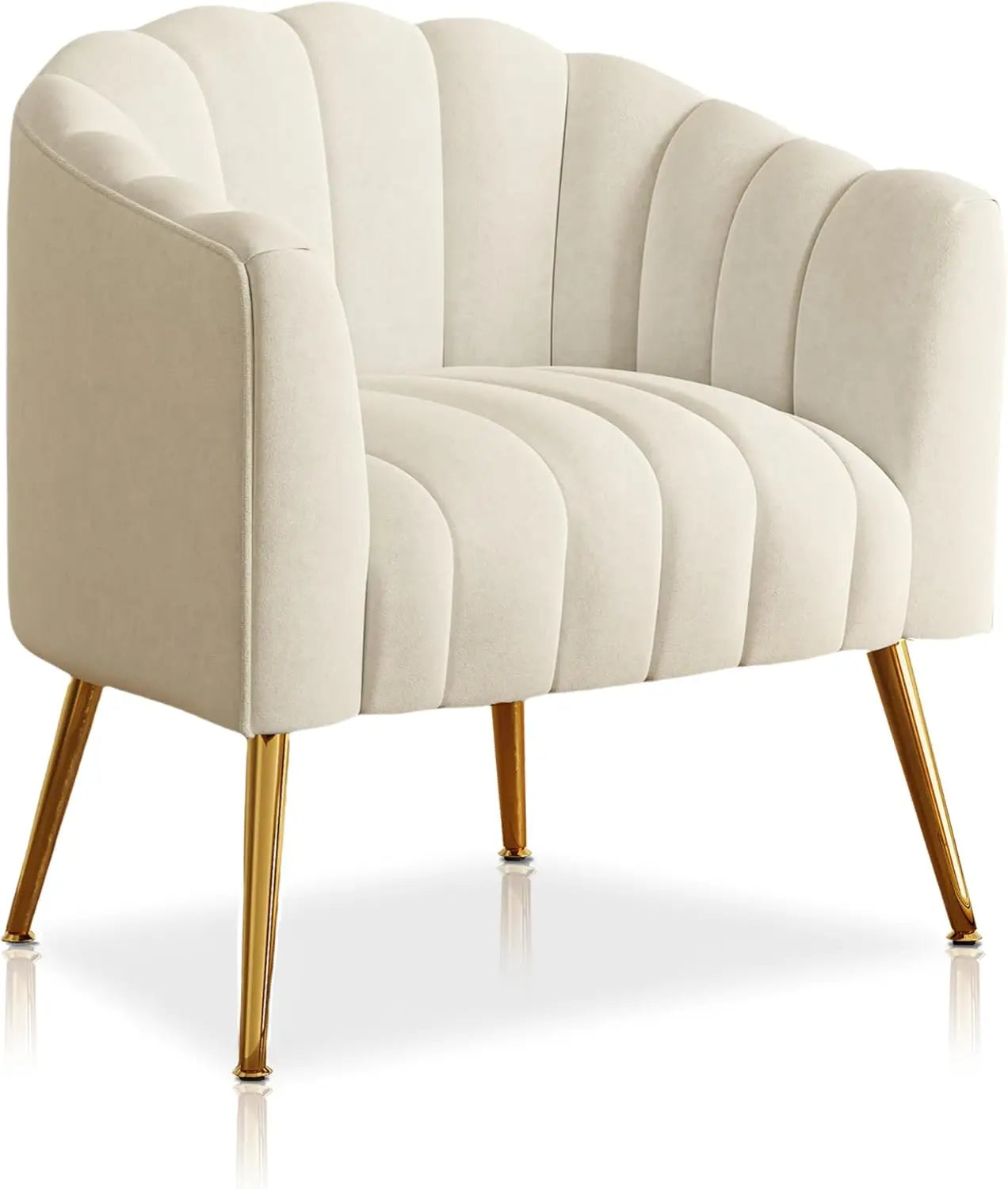 Oversized Pumpkin Couch Accent Chair Modern Comfy Velvet Upholstered Barrel Chairs Luxury Single Sofa Armchair