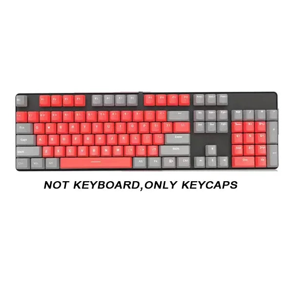 104pcs ABS Universal Mechanical Keyboard Keycaps Ergonomic Blank Keycaps For Cherry MX Keyboard Replacement OEM Backlit