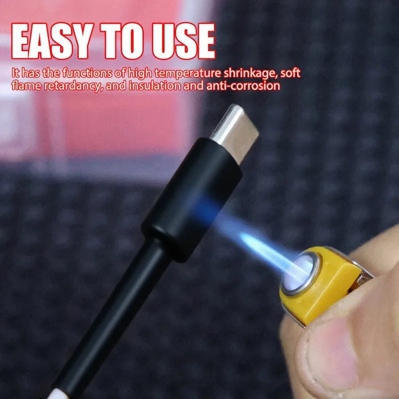 PE Heat Shrink Tubing Set Waterproof Insulation Electrical Cable Protection Sleeve Thermoresistant Tube Shrink Wire