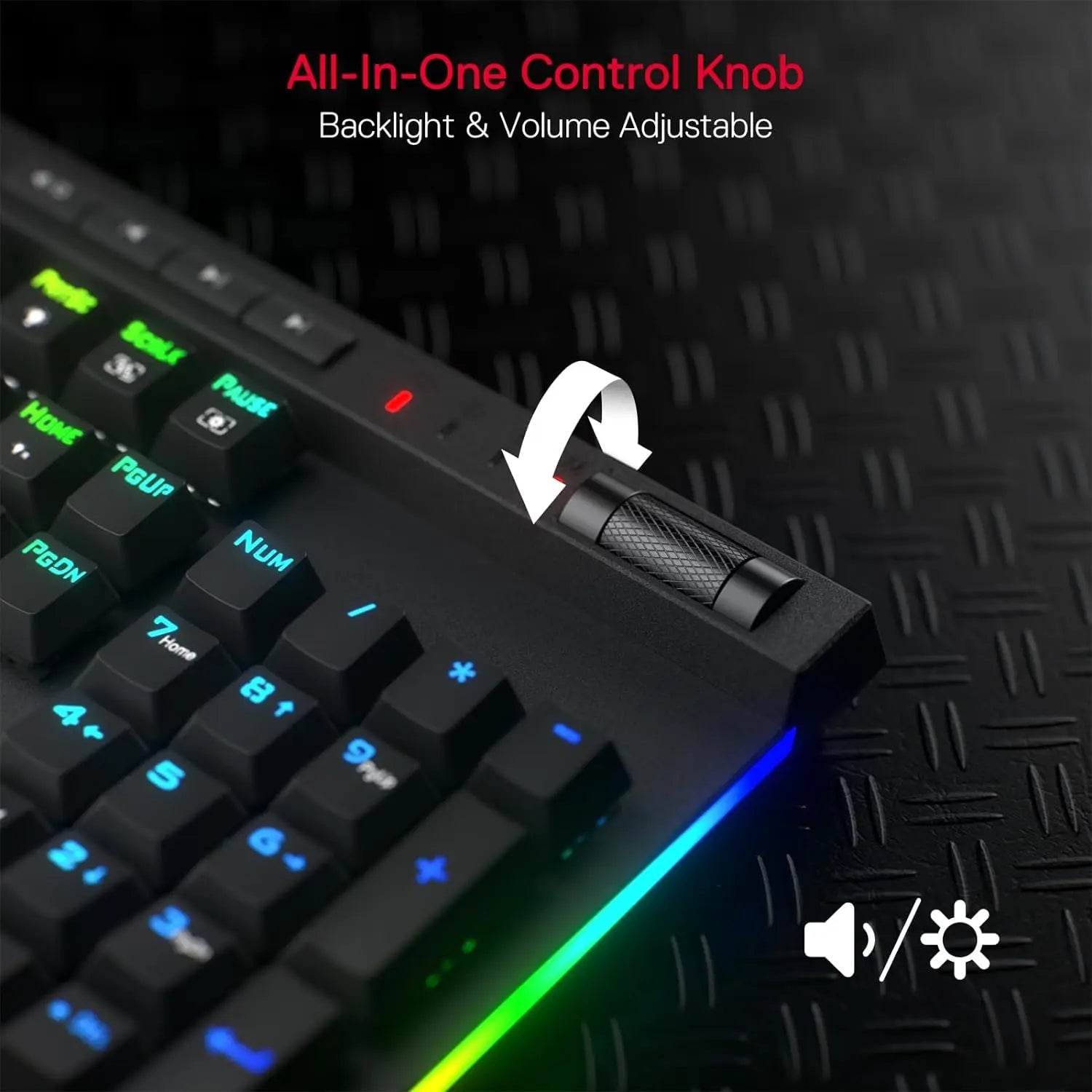 Redragon K580 PRO Wireless RGB Gaming Keyboard 3-Modes 104 Keys Mechanical Keyboard Hot-Swap Socket Linear Red Switch