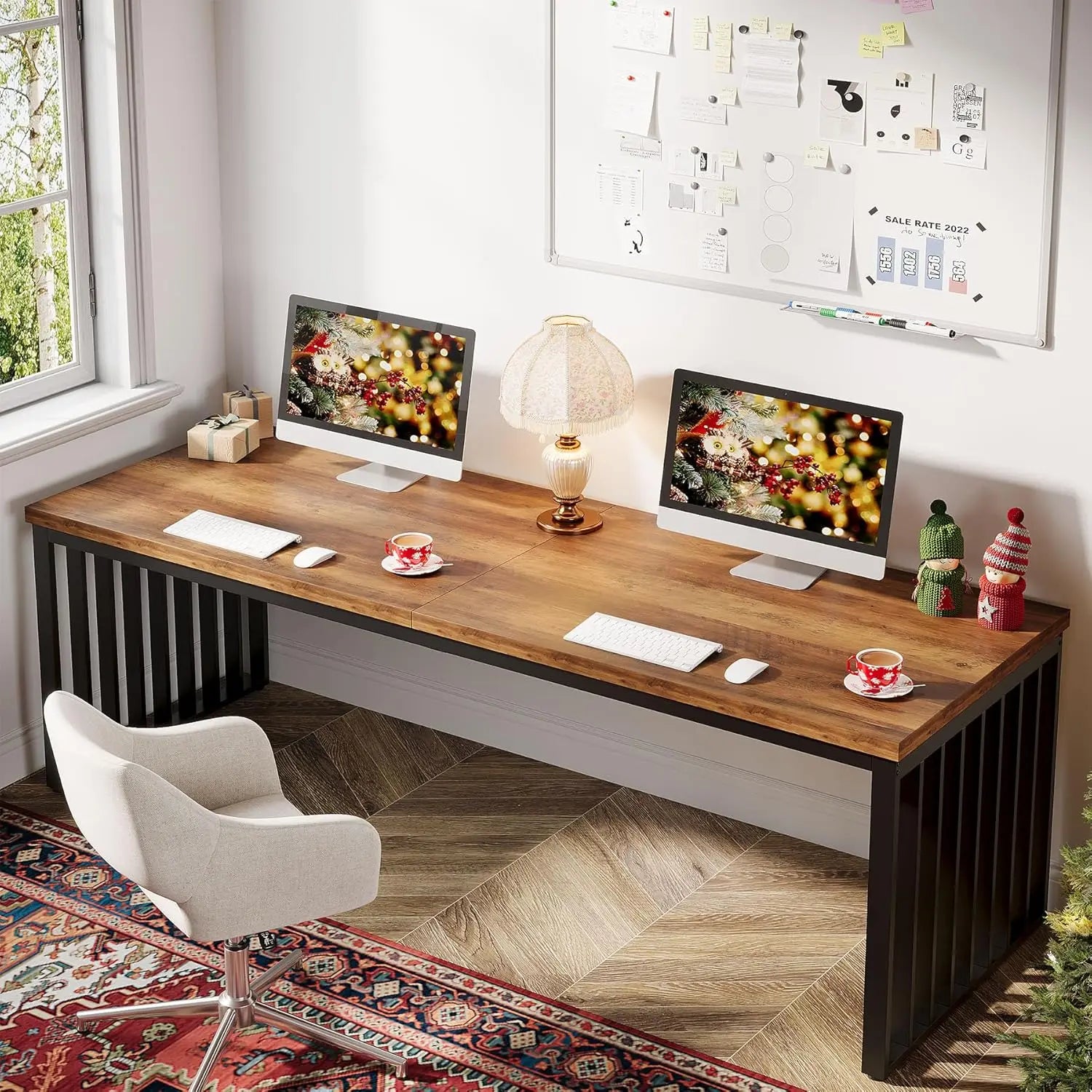 2-person-desk-with-metal-frame-double-desk-for-two-people-industrial-long-computer-writing-table-for-2-people-home-office