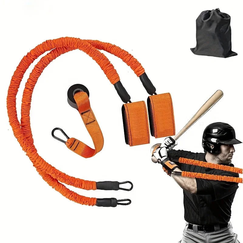 Outdoorfun Baseball Resistance Bands 50lbs/100lbs Trainer for Pitchers Arm Bands for Athletes Improve Pitching Batting