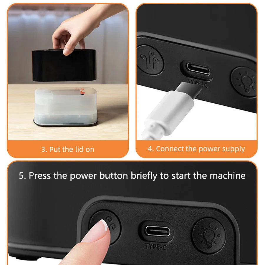 Colorful Flames Air Humidifier Essential Oils Humidifiers Flame Aroma Humidifier Fragrance Diffuser Home Aromatherapy