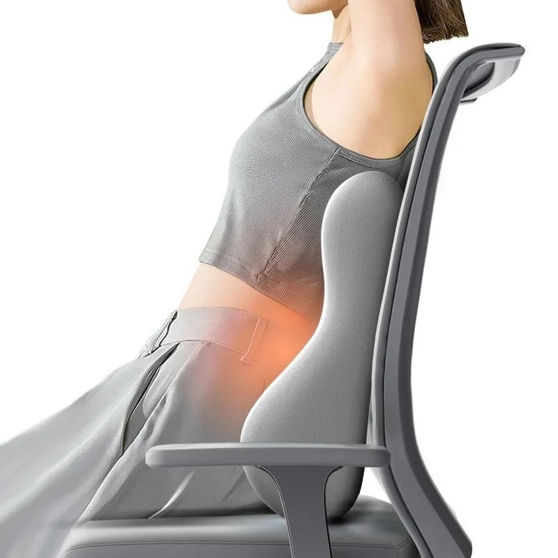 Memory Foam Lumbar Back Cushion Car Office Chair Lumbar Cushion Postpartum Waist Support Multi Functional Pain Relief