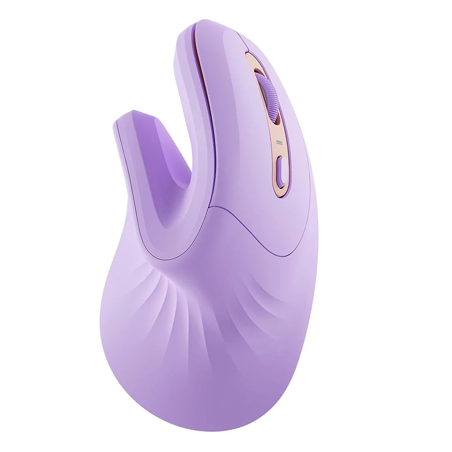 SEENDA Ergonomic Mouse with Jiggler Wireless Dual Mode Vertical Mouse for Computer PC Laptop Mac Windows Reduces Wrist