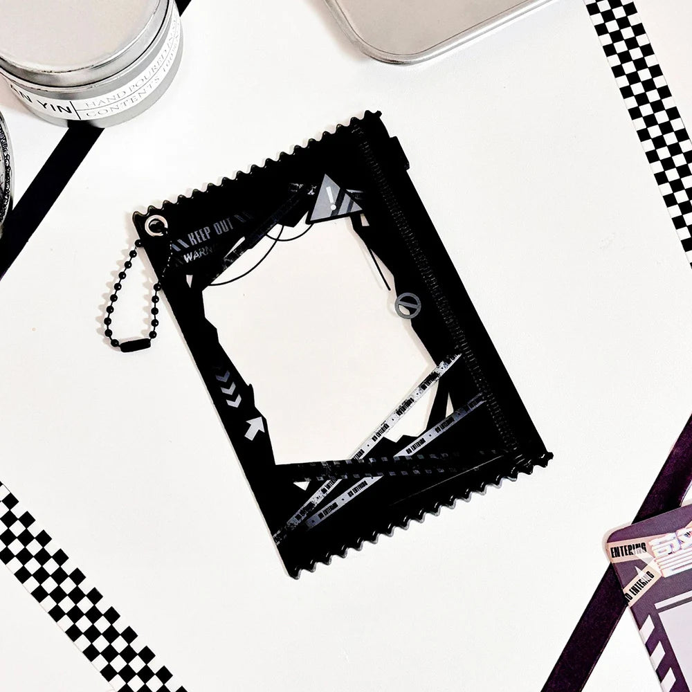 INS Transparent Candy Bag Badge Holder Korean Photocard Holder Display Bag Pendant Idol Photo Card Protective Cover