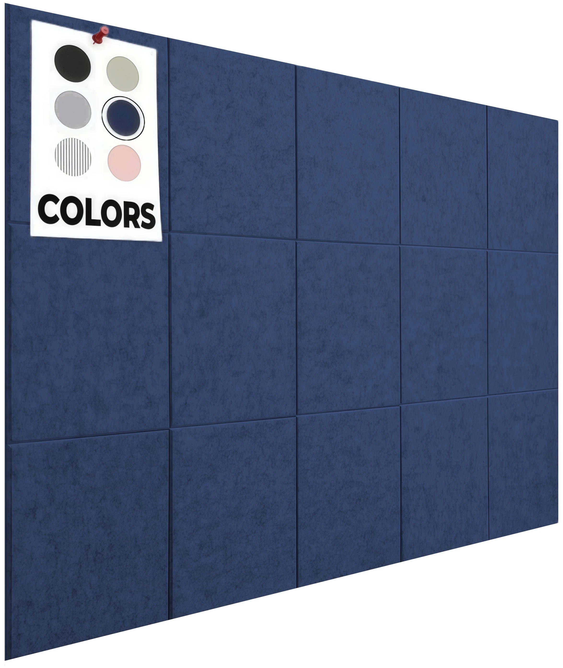 6/8/12/24PCS Large Cork Board Felt Board AlternativeTiles Self-Adhesive Wall Panels Bulletin Board Pin Board for Office