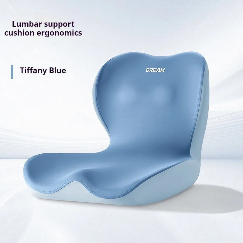 Upgrade ’L’ Shape Memory Foam Orthopedic Cushion Comfort Ergonomic Design Back Coccyx Pillow Car Seat Office Chair Pain