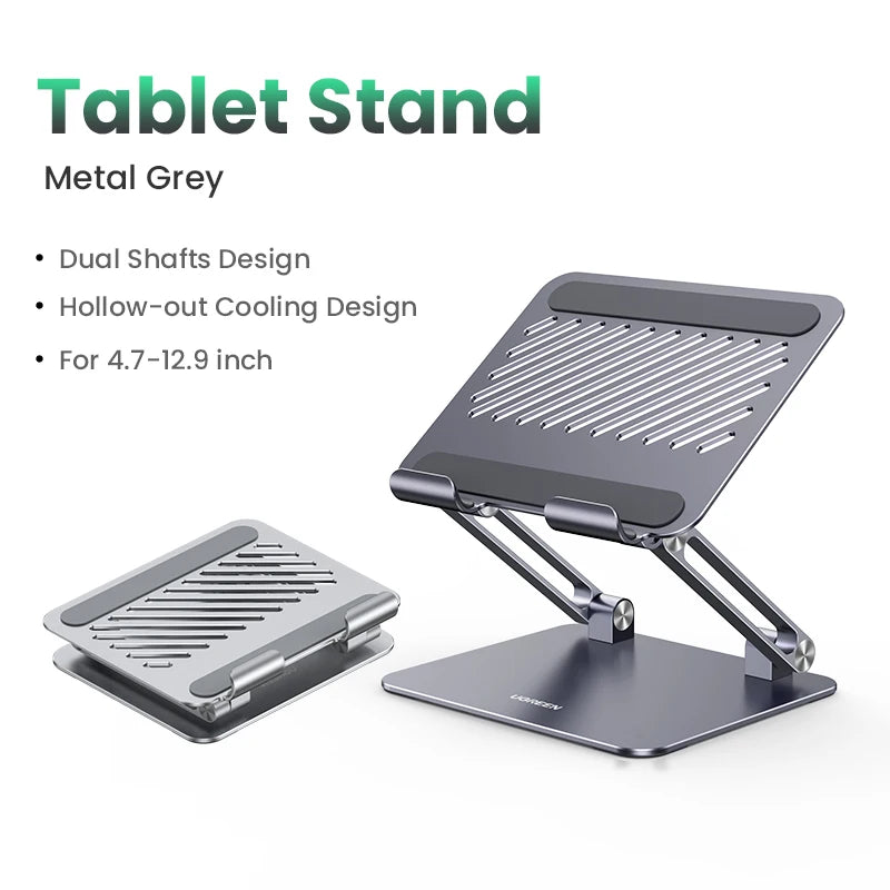 UGREEN Tablet Phone Stand Aluminum iPad Stand For iPad Pro iPhone Xiaomi Tablet Support Laptop Stand Phone Holder