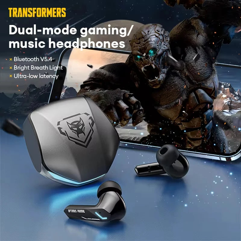 Ship From US Transformers Bluetooth Earphones Wireless Gaming Headset GM2 Pro Low Latency Earbuds HD Call with Mic 2025