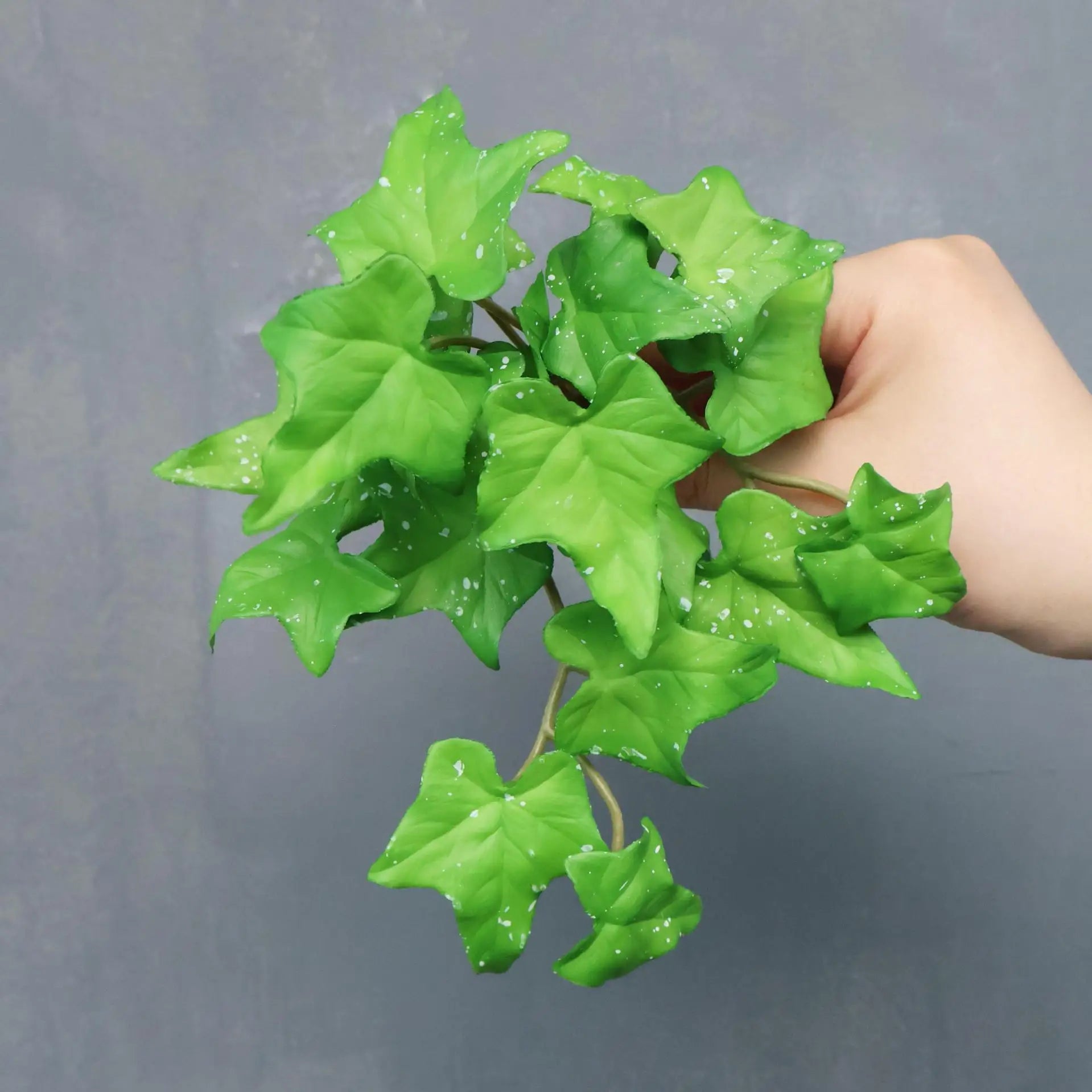 17CM Artificial Plant Mini Bouquets Copper Coin Grass Soft Rubber False Green Plants Wall Hung for Home Office Garden