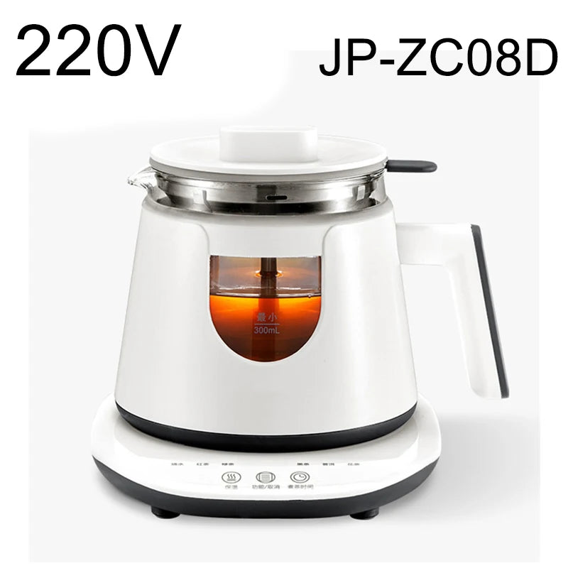 Tea maker black tea brewing health preservation glass fully automatic steam electric tea pot boiling water electric