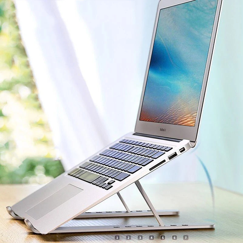 Portable laptop stand 14 15.6 inch laptop stand computer stand Macbook Air Pro HP DELL stand accessories folding laptop