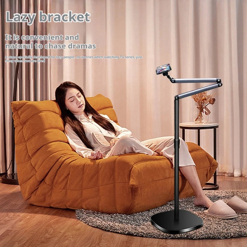 Universal Floor Tablet Stand Mobile Phone Holder Phablet Live Stream Clip Support Lazy Grip for Cell Phones And Tablets