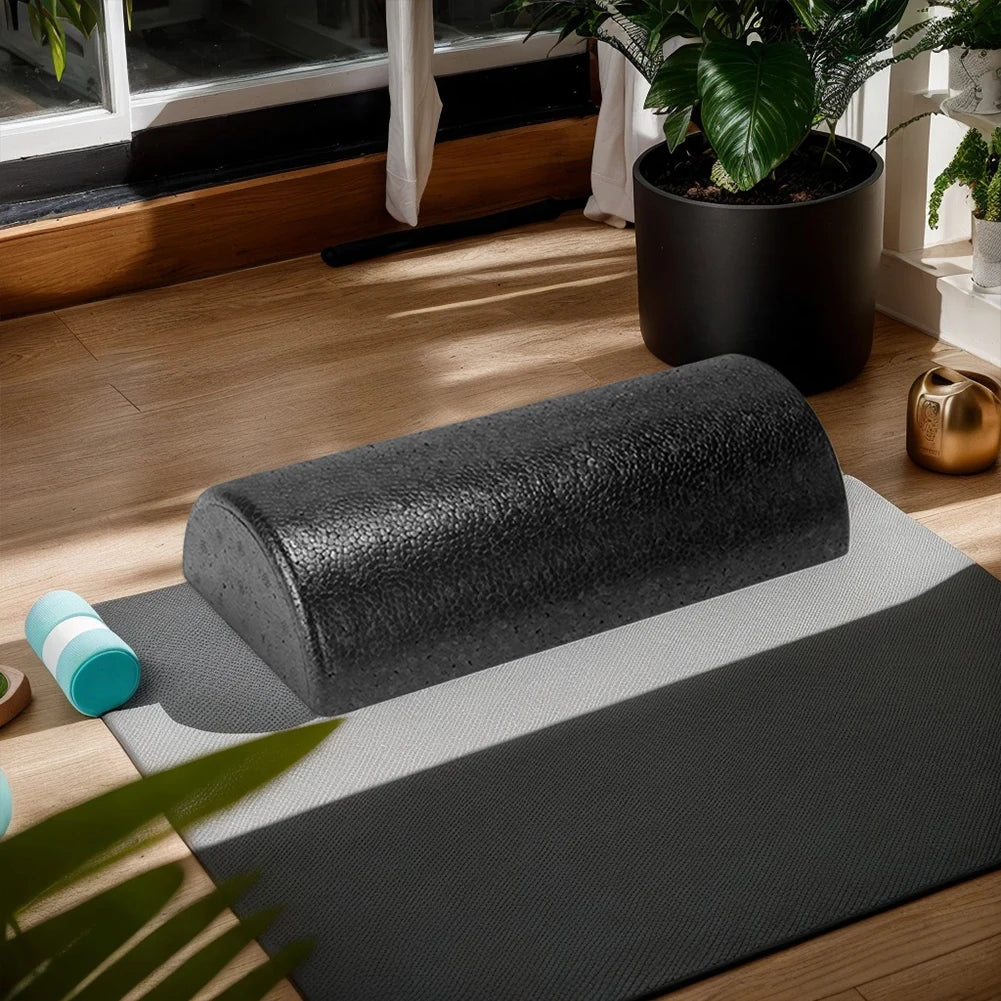 1-5PCS Half-Round Yoga Roller Massage Roller High Density Semi-Circular Foam Roller 30cm Back Stretcher for Balance